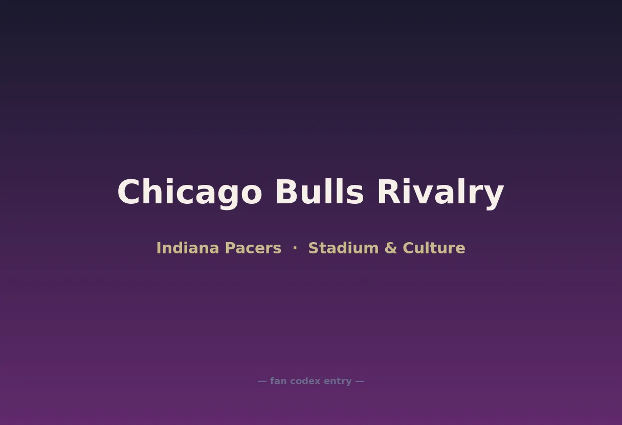 Chicago Bulls Rivalry