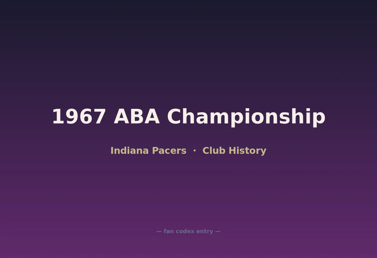 1967 ABA Championship