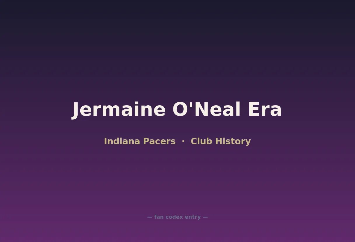 Jermaine O'Neal Era