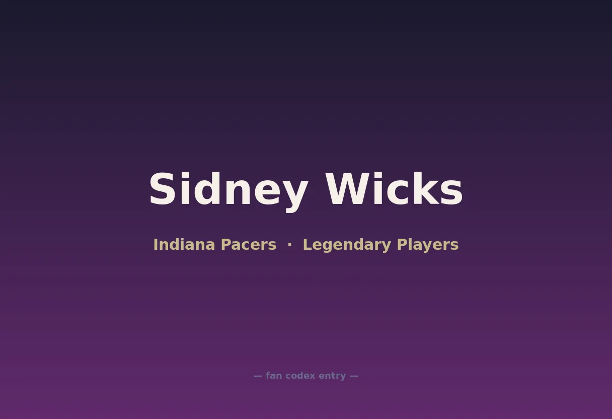 Sidney Wicks